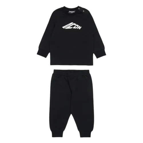 Cotton Sweatshirt and Pants Set - Dsquared2 - Modalova