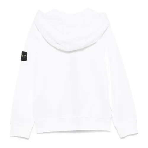 White Sweatshirt V0001 - Stone Island - Modalova