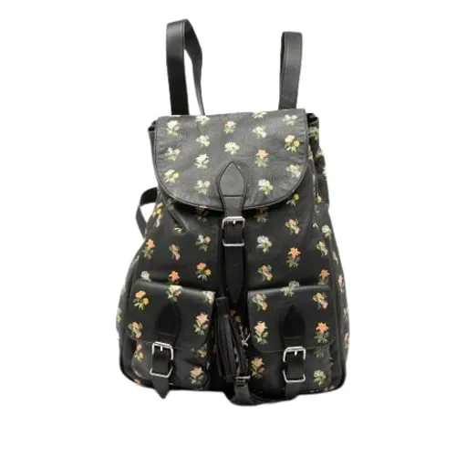 Pre-owned Leather Backpack - Yves Saint Laurent Vintage - Modalova