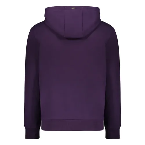 Ribbed Hooded Cotton Sweatshirt - Herno - Modalova
