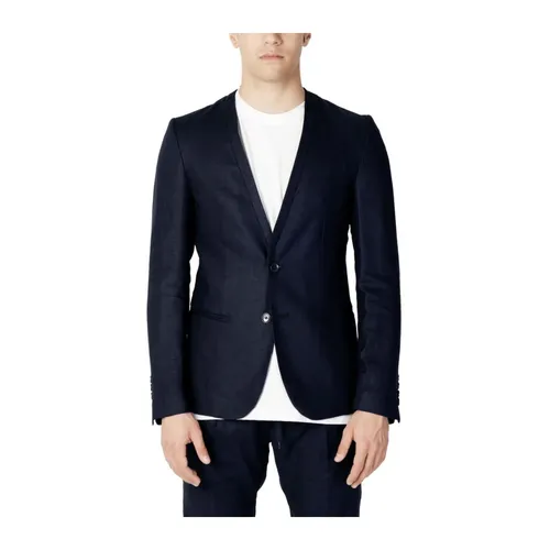 Summer Linen Blend Mens Blazer - Antony Morato - Modalova