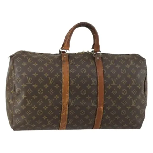Bolso de fin de semana Pre-owned de lona - Louis Vuitton Vintage - Modalova