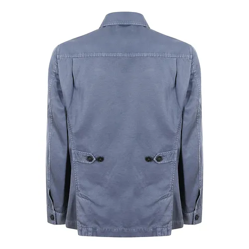 Modern Button-Up Shirt with Pockets - Montedoro - Modalova