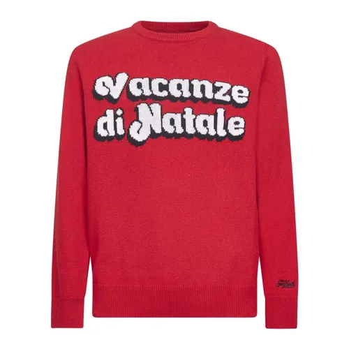 Christmas Vacation Sweater Red - MC2 Saint Barth - Modalova