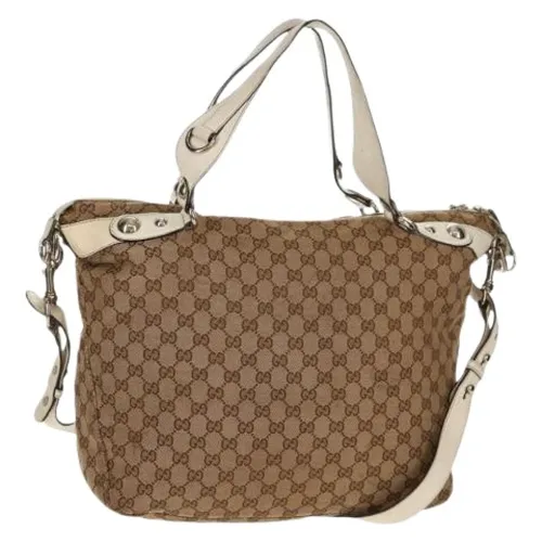 Pre-owned Canvas Handbag - Gucci Vintage - Modalova