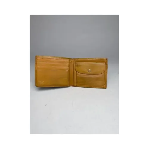 Pre-owned Leather Wallet - Celine Vintage - Modalova