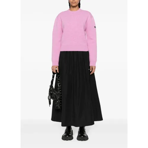 Pink Logo Appliqué Jumper - Balenciaga - Modalova