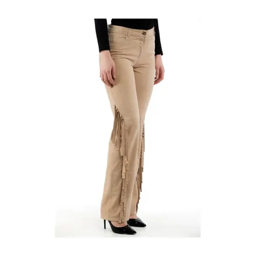 Cotton Casual Pants - Moschino - Modalova