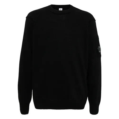 Lambswool Crewneck Sweater GRS Certified - C.p. Company - Modalova