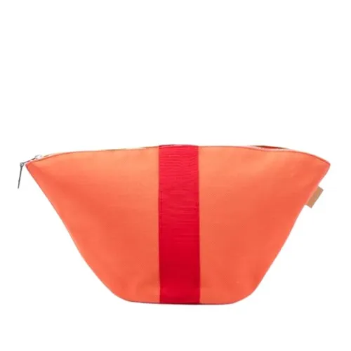 Pre-owned Canvas Pouch - Hermès Vintage - Modalova