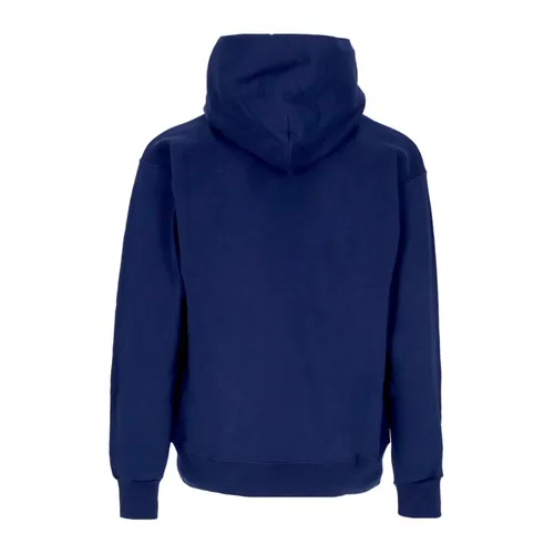 Navy Hoodie with Fleece Lining - Thrasher - Modalova