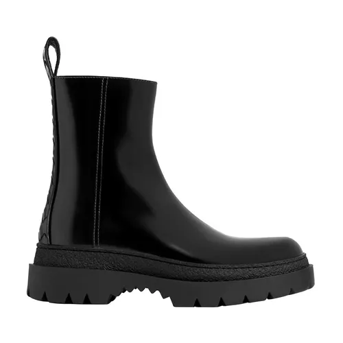 Black Ankle Boots for Men - Bottega Veneta - Modalova