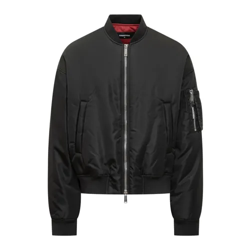 Nylon Bomber Jacket - Dsquared2 - Modalova