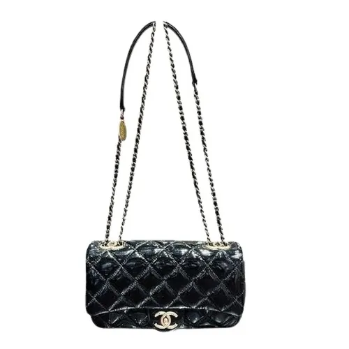 Pre-owned Leather Shoulder Bag - Chanel Vintage - Modalova