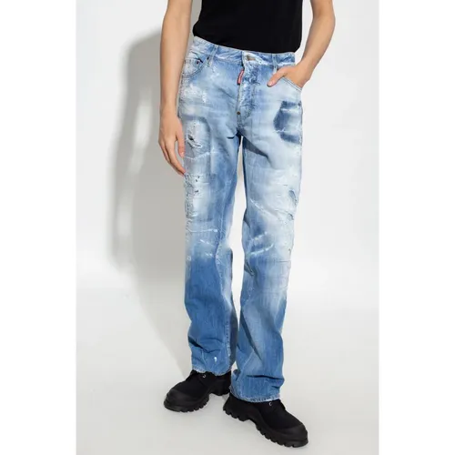 Classic Denim Jeans for Men - Dsquared2 - Modalova