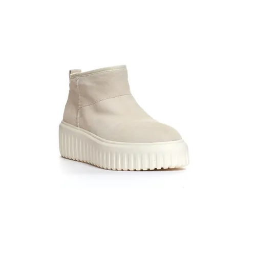 Light Beige Suede Low Boot - Hogan - Modalova