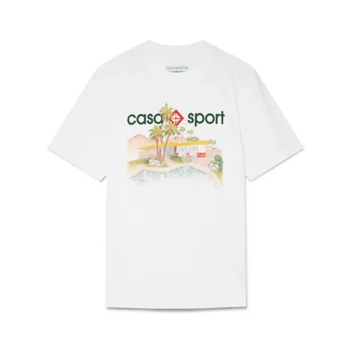 Poolside T-Shirt - Casablanca - Modalova
