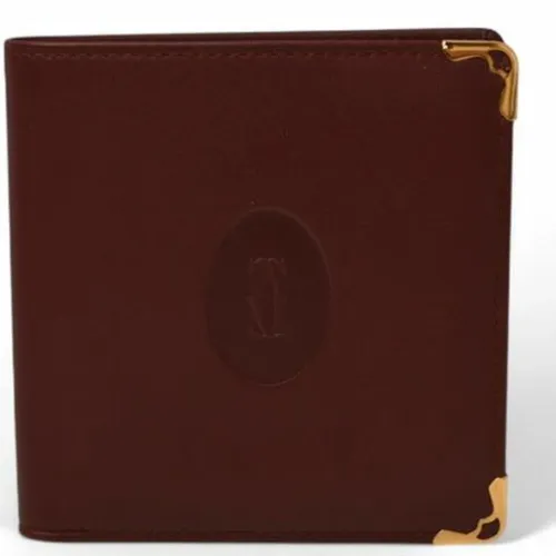 Pre-owned Leather Wallet - Cartier Vintage - Modalova