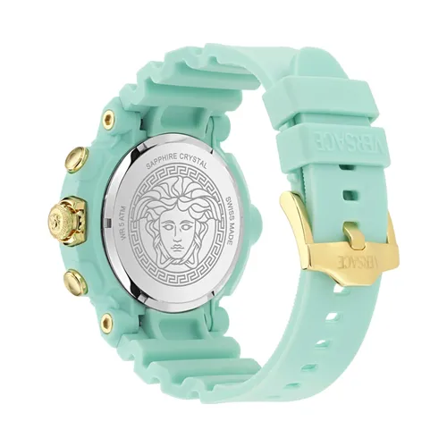 Analog Chronograph Watch - Versace - Modalova
