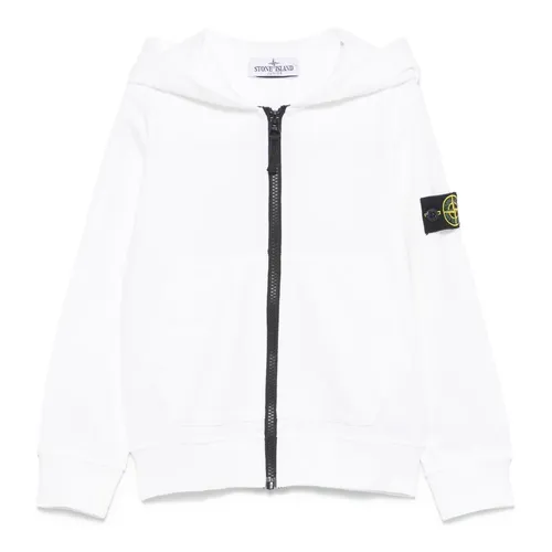 White Sweatshirt V0001 - Stone Island - Modalova