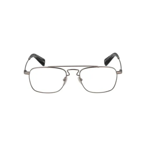 Silver Aviator Optical Frames - Yohji Yamamoto - Modalova
