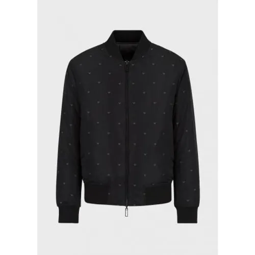 Reversible Bomber Jacket - Emporio Armani - Modalova