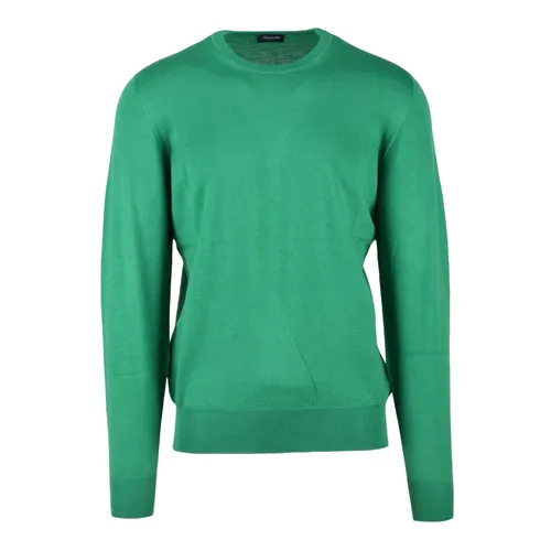 Merino Wool Crewneck Sweater - Drumohr - Modalova