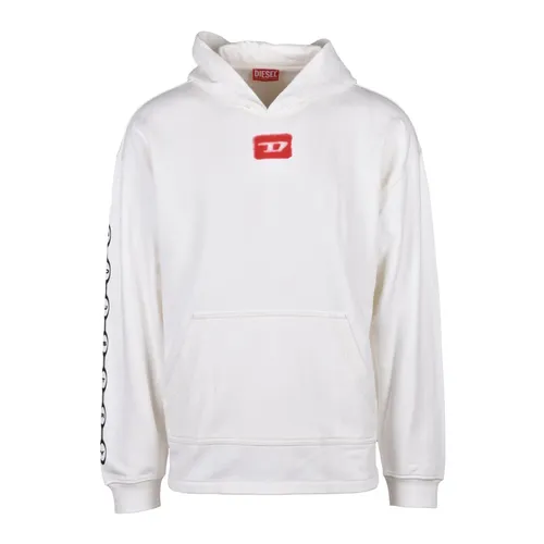 Sudadera con capucha de algodón - Diesel - Modalova