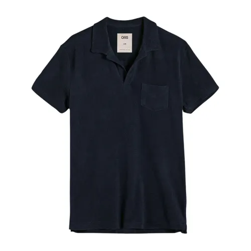 Luxury Terry Polo Shirt - OAS - Modalova
