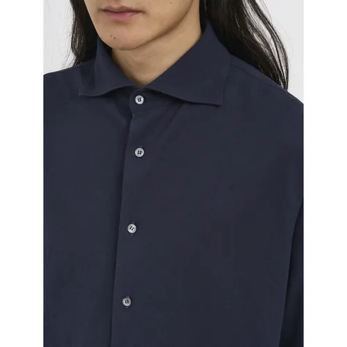 Camicia in Jersey - Paolo Pecora - Modalova