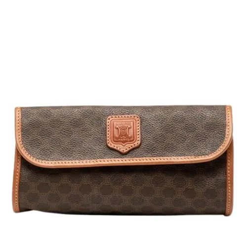 Pre-owned Vintage Canvas Clutch - Celine Vintage - Modalova