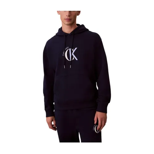 Terry Graph Hoodie - Calvin Klein - Modalova