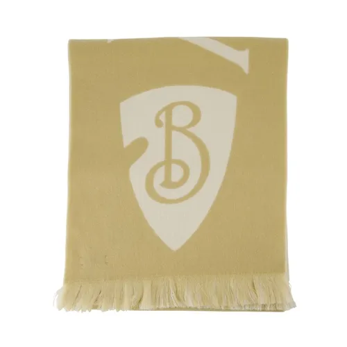 Logo Wool Scarf - Burberry - Modalova