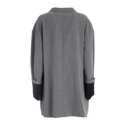 Gabardine Jacket - Moschino - Modalova