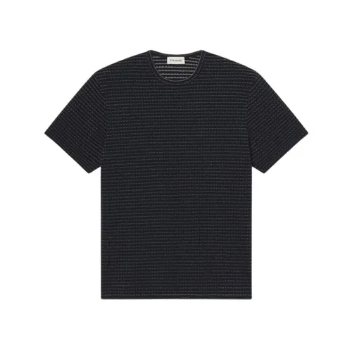 Jacquard Stripe Tee - Frame - Modalova