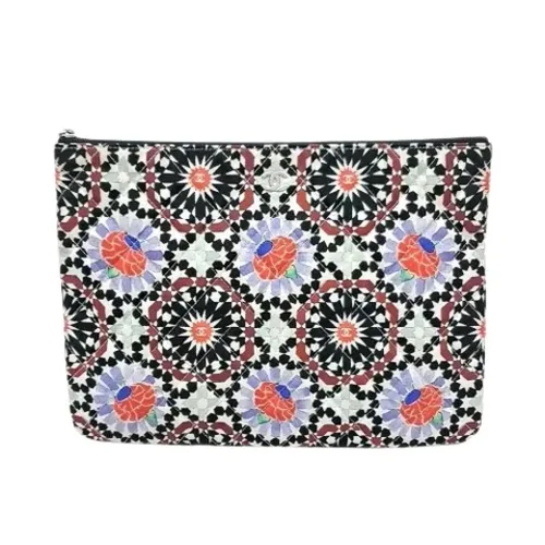 Pre-owned Leather Clutch - Chanel Vintage - Modalova