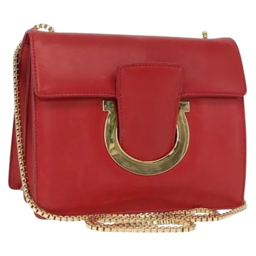 Pre-owned Leather Shoulder Bag - Salvatore Ferragamo Pre-owned - Modalova