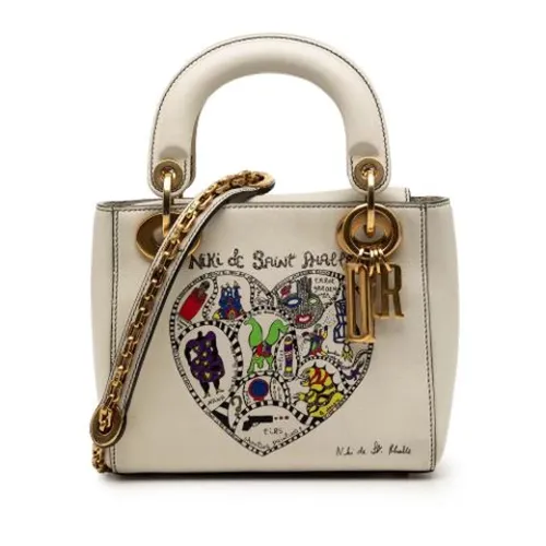 Pre-owned Vintage Leather Handbag - Dior Vintage - Modalova