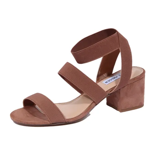 Tan Elastic Sandal Isolate Model - Steve Madden - Modalova