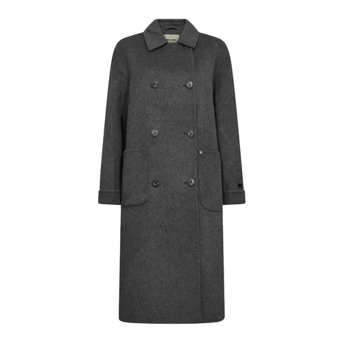 Timeless Wool Coat with Mockingbird Style - MOS Mosh - Modalova