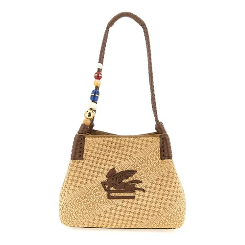 Small Raffia Libra Tote Bag - Etro - Modalova