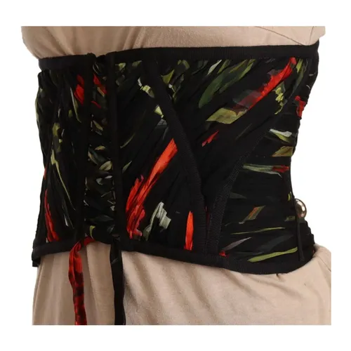 Silk Corset Waist Strap Belt - Dolce & Gabbana - Modalova