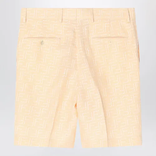 White Bermuda Shorts - Fendi - Modalova