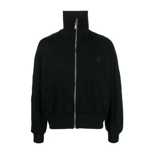Logo-embroidered Zip-up Sweatshirt - Youths in Balaclava - Modalova