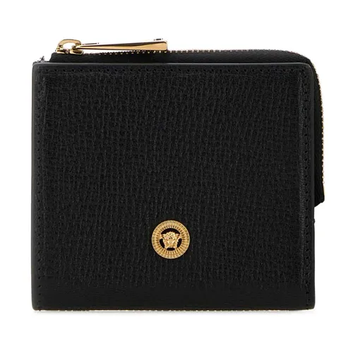 Leather Wallet - Versace - Modalova