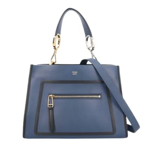 Pre-owned Leather Handbag - Fendi Vintage - Modalova