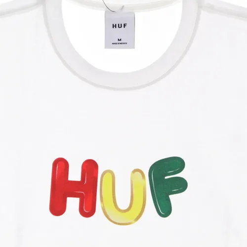 Cropped Tee Off White - HUF - Modalova