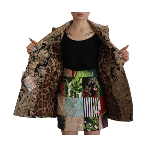 Patchwork Brocade Blazer - Dolce & Gabbana - Modalova