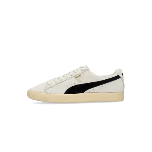 Clyde Hairy Suede Low Shoe Grey - Puma - Modalova