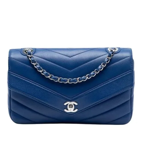 Pre-owned Leather Shoulder Bag - Chanel Vintage - Modalova